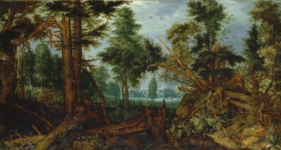 Woods after the Storm by Roelandt Jacobsz. Savery